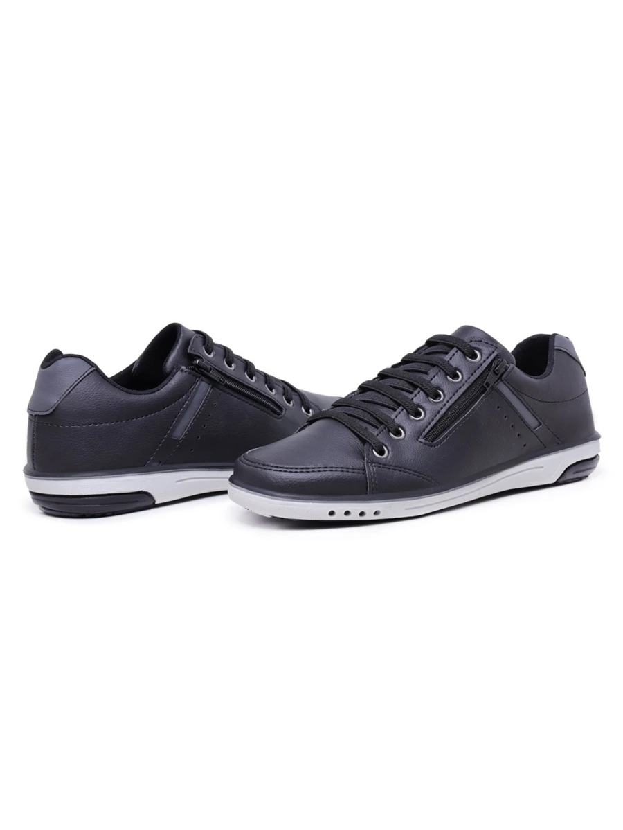 Men Sneakers - 黑色 - 查看 1