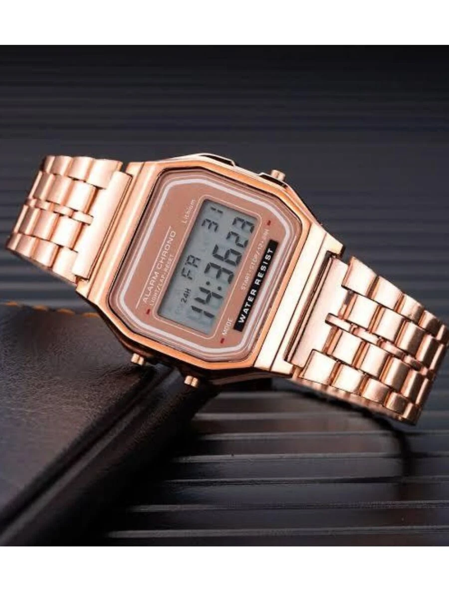 Digital Watches - 玫瑰金 - 查看 1