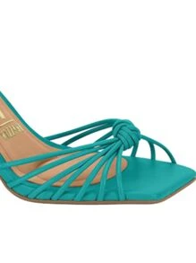 Women Heeled Sandals - Màu xanh Cadet - Xem 3