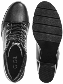 GiGiL Women Fashion Boots - 黑色 - 查看 5