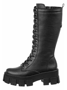 GiGiL Women Wedge Boots - Black - View 3