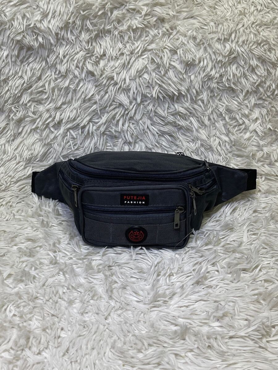Pochete Masculina Bolsa Cintura - Cinza - Visão 1