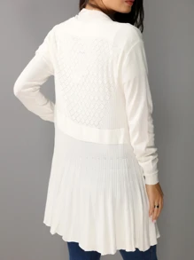 Women Cardigans - 白色 - 查看 5