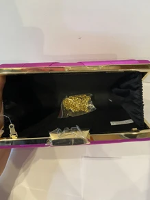 Women Clutches - 玫瑰紅 - 查看 3