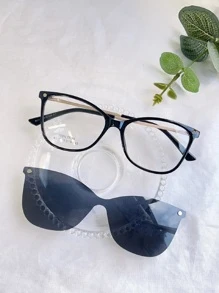 Fashion Glasses - Black - View 1