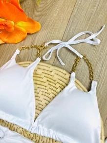 Women Bikini Sets - trắng - Xem 4