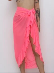 Women Cover Ups - 粉色 - 查看 1