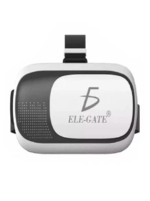 Lentes de Realidad Virtual VR.01  Diseño ergonómico  Lentes ajustables experiencias virtuales 3D Compatible con Android e iOS ELE-GATE - Negro - Ver 1