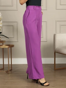 Women Pants - Màu tím - Xem 5