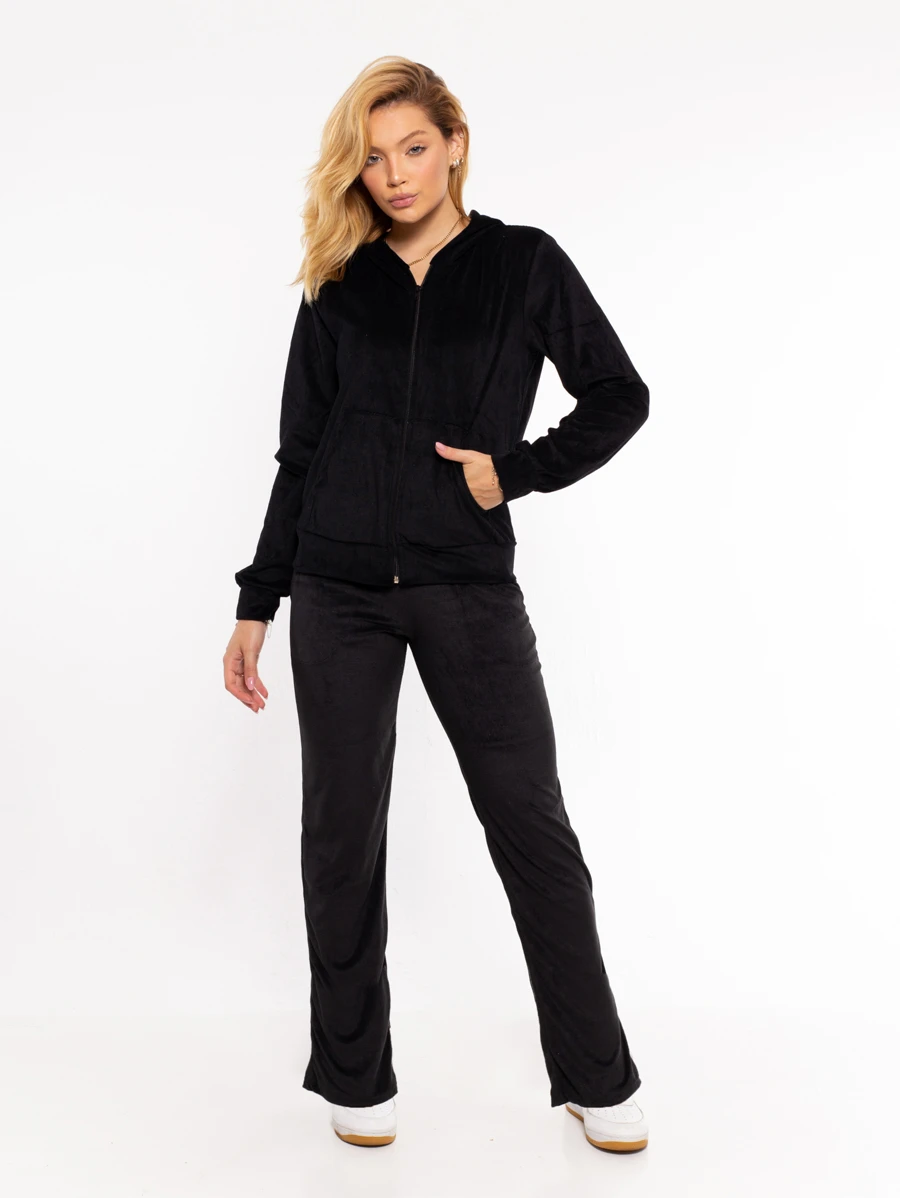 Women Two-piece Outfits - Negro - Ver 1