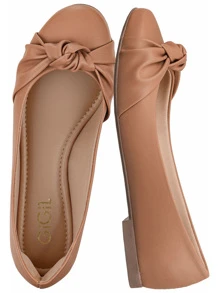 GiGiL Women Flats - Màu hồng gỉ - Xem 2