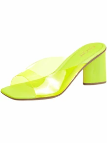 GiGiL Women Heeled Sandals - 青檸色 - 查看 2