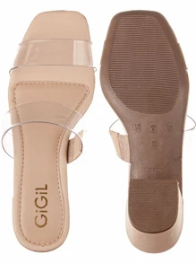 GiGiL Women Heeled Sandals - Clear - View 3