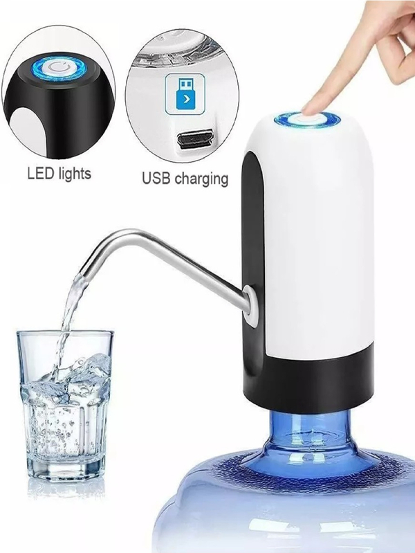 Bebedouro Bomba Elétrica P Galão Água Garrafão Recarregável