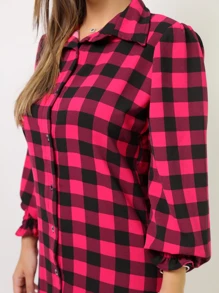 Women Dresses - Hot Pink - View 4