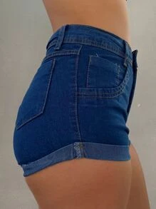 SHORTS JEANS COM LYCRA 34 AO 44