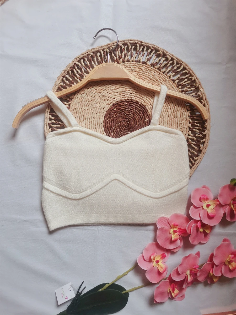 Women Tank Tops & Camis - 米色 - 查看 1