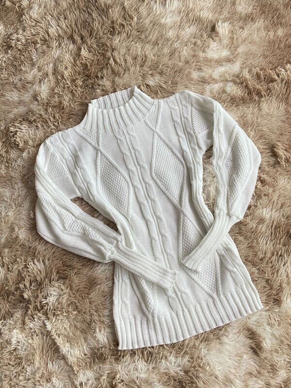 JQN Fashion blusa manga long de linha