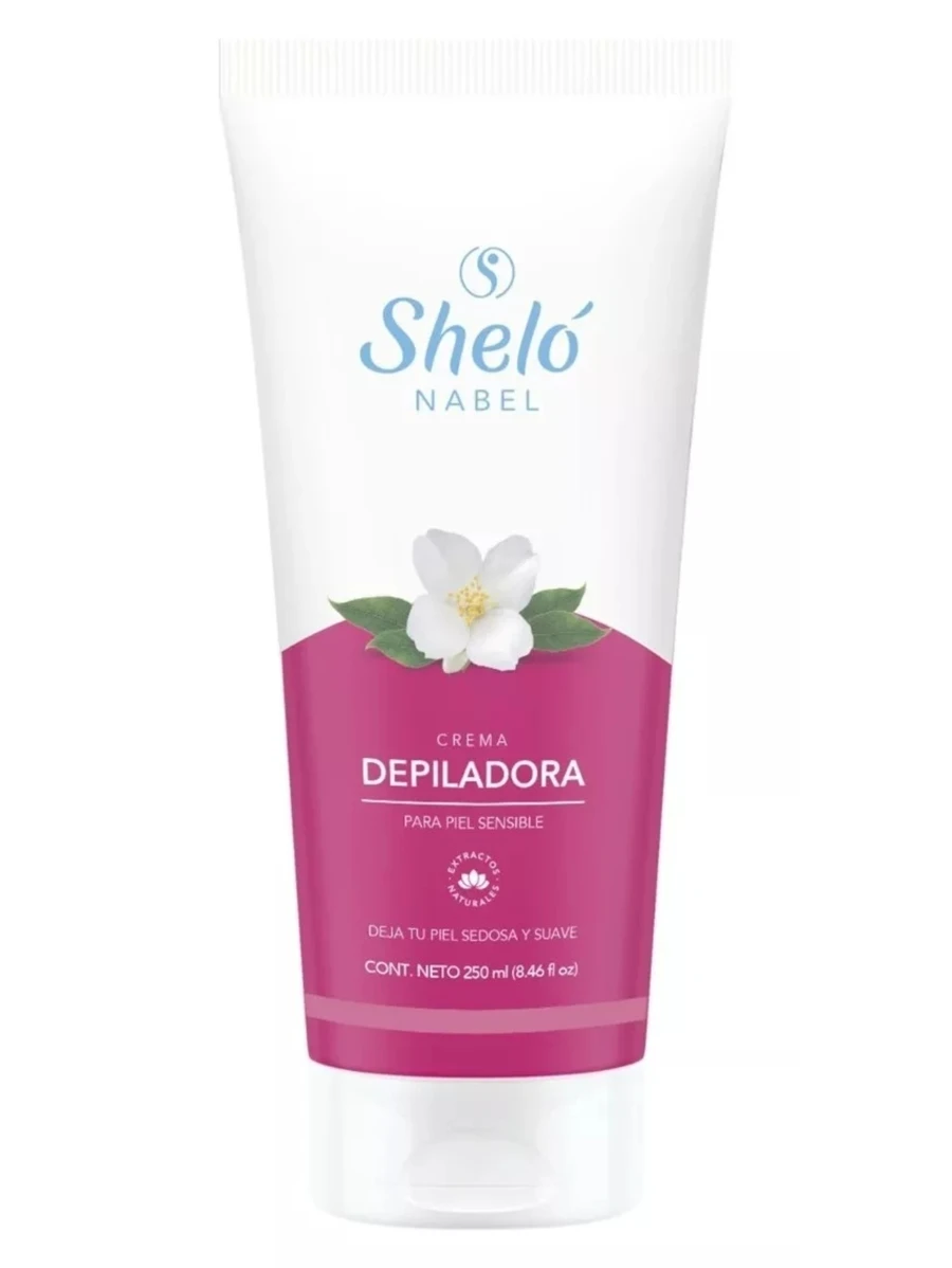 Crema Depiladora Sheló Nabel 250ml piel sencible - Rosa Fucsia - Ver 1