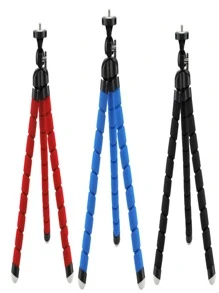 EUROTRUCK Soporte Tripie Tripode Flexi Pod Base Porta Celular Camara Aluminio Fotografia Ajustable Camara Montaje Flexible - Azul - Ver 3