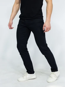 SAINT ELIAN Men Pants - 黑色 - 查看 4