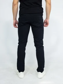 SAINT ELIAN Men Pants - 黑色 - 查看 2