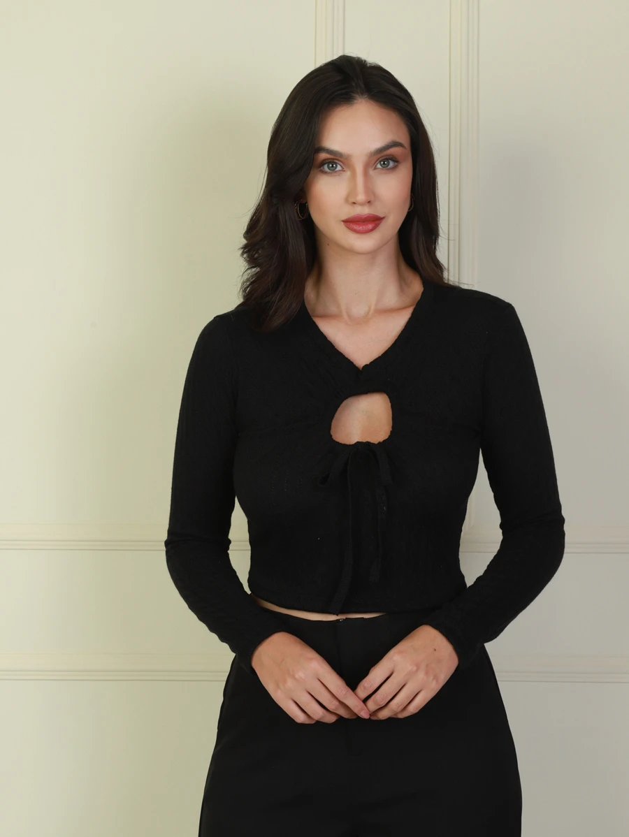 Women Blouses - màu đen - Xem 1