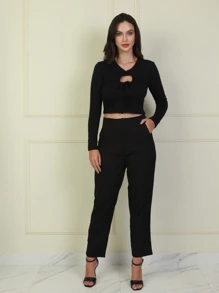 Women Blouses - màu đen - Xem 2