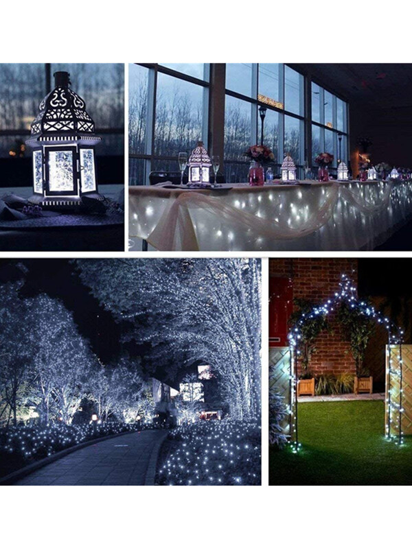 200 LED 20 M Solar Fairy Copper String Lights Outdoor Garden Yard