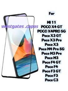 Phone Screen Protectors - Negro - Ver 1