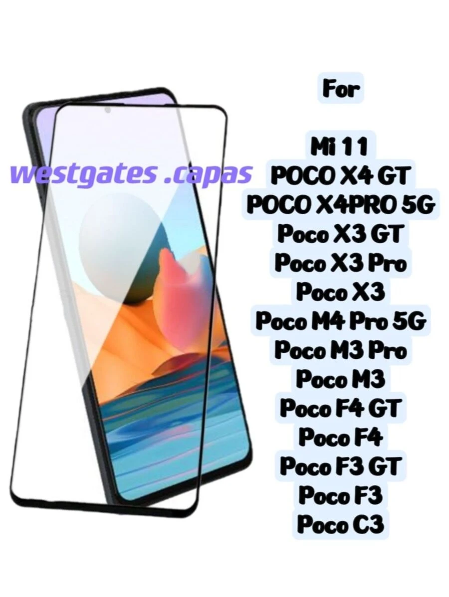 Phone Screen Protectors - Negro - Ver 1