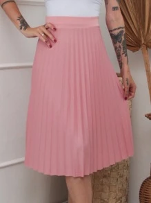 Women Skirts - Rusty Rose - View 3