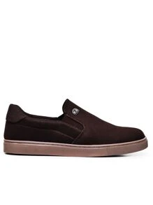 Kit 2 Pares Sapatênis Slip On Masculino Elástico Polo Fran Tênis Iate Casual