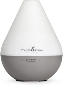 Difusor Humidificador Vaporizador Ultrasonico Young Living - Blanco y Negro - Ver 1