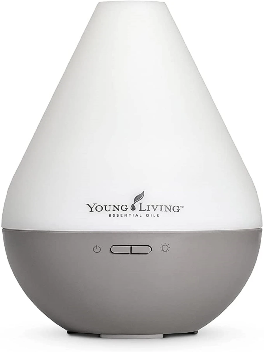 Difusor Humidificador Vaporizador Ultrasonico Young Living - Blanco y Negro - Ver 1