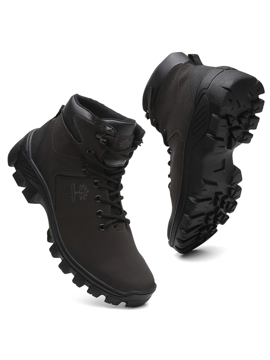 Men Boots - Rust Brown - View 1
