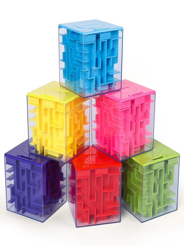 Money Maze Puzzle Box for Kids and Adults, Perfect Money Holder Maze