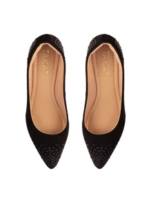 Takata Women Wedges & Flatform - Black - View 4