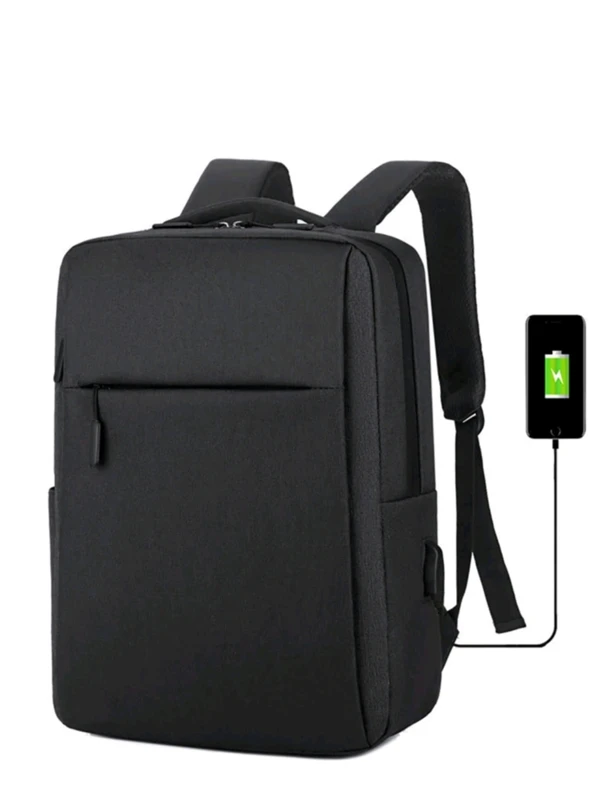 Aline Bolsa e mochila  Mochila masculino feminina impermeável com USB cabe notebook