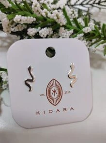 Fine Earrings - Bạc - Xem 2