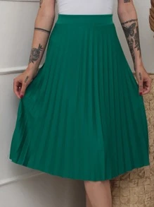 Women Skirts - Green - View 3