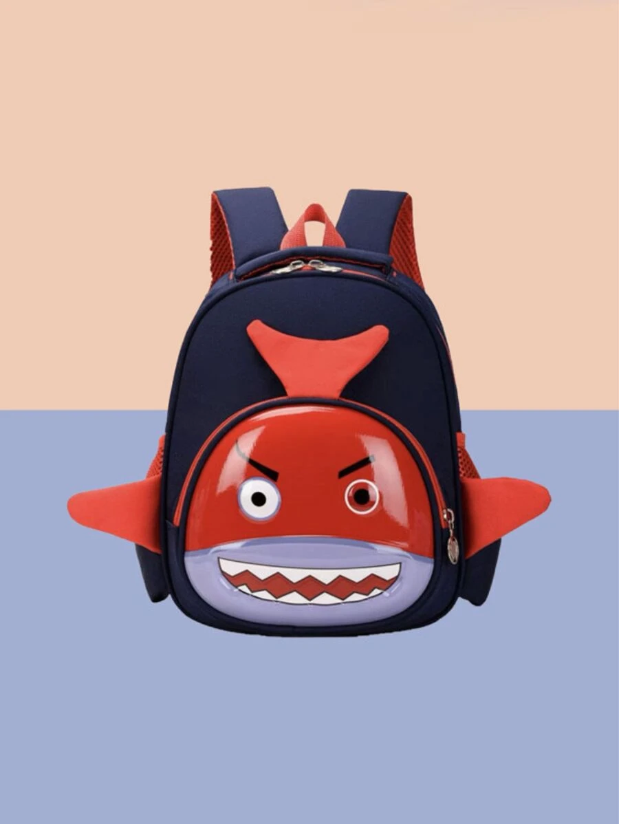 Kids Backpacks - 藍色 - 查看 1
