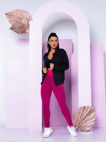 Women Sports Jackets - Black - View 4