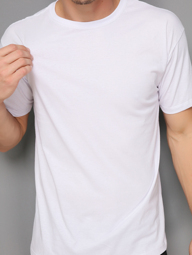 Camiseta Masculina 100% algodão Básica Manga Curta Verão