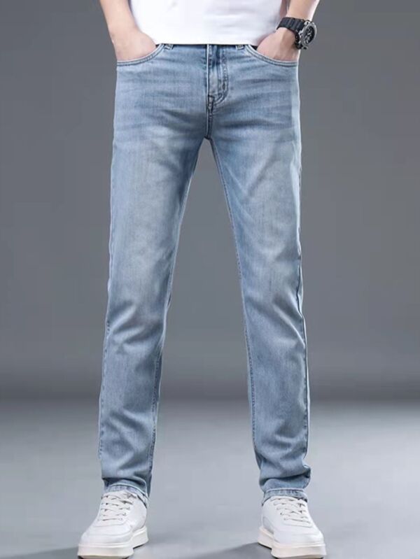 Calças JEANS Masculina Adulto Jeans Slim Moda Promoção