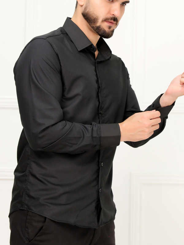 Camisa Social Lisa Microfibra Não Precisa Passa