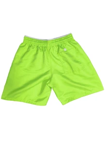 Men Shorts - Màu xanh chanh - Xem 3
