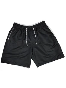 Men Shorts - 黑色 - 查看 1