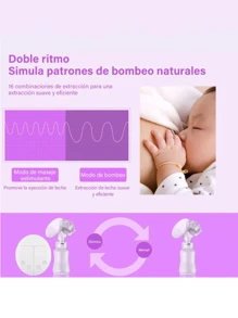 Double Electric Breast Pump For Breastfeeding - Putih - View 7