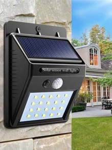 Solar Lawn Lamps - Negro - Ver 1